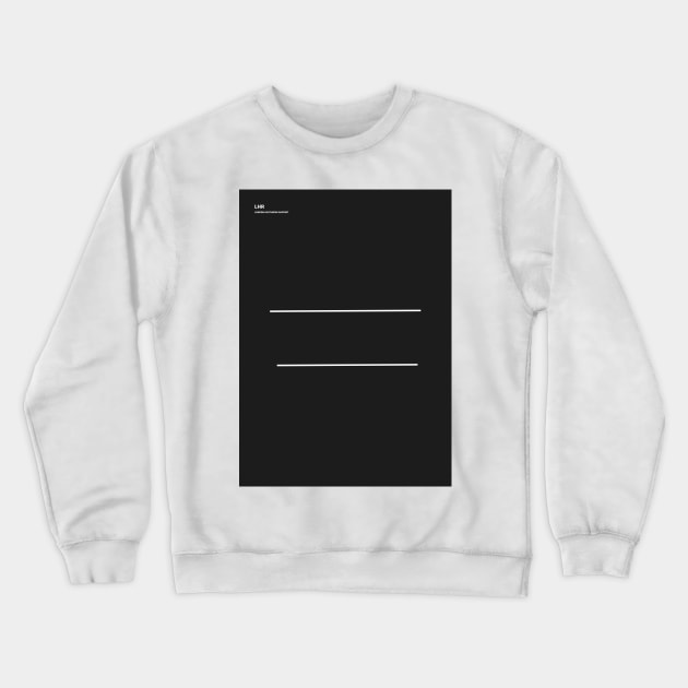 London Heathrow Airport (LHR) | Modern Airport Layouts Crewneck Sweatshirt by Visitify